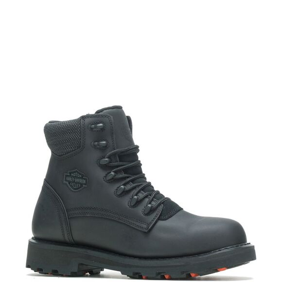 Harley-Davidson Mens Landers 5" Lace Black Boots (NWT) - Picture 2 of 7